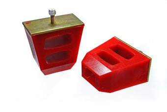compare product Energy Suspension Universal 4.5in Tall x 4.5in Long x 2.5in Wide Red Bump Stops (2 per set)