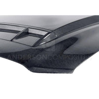Anderson Composites 10 - 14 Ford Mustang/Shelby GT500 and 2013 - 2014 GT/V6 Ram Air Type - CR Hood - My Store