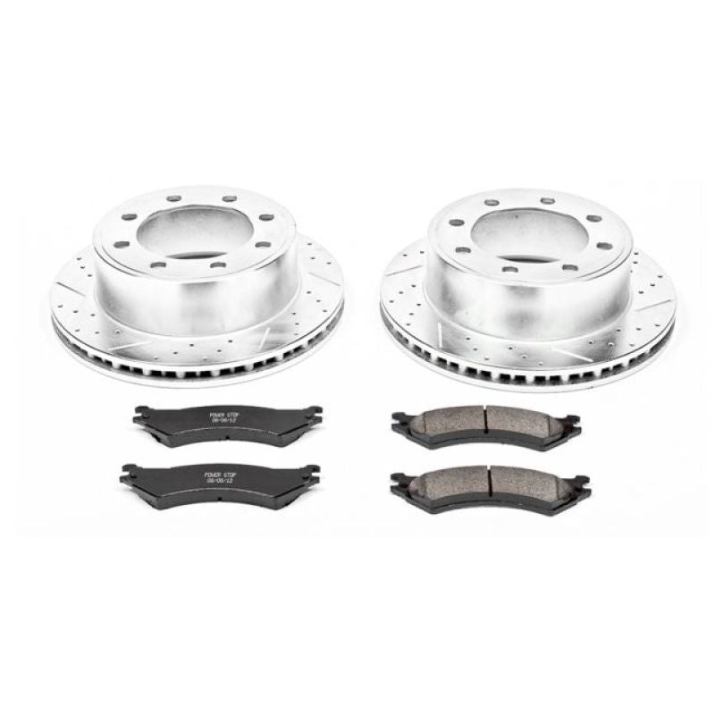 Power Stop 2007 Ford E - 150 Rear Z23 Evolution Sport Brake Kit - My Store