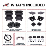Air Lift 20 - 25 Jeep Gladiator (4WD) Load Lifter 5000 Air Spring Kit w/ Cradle - My Store