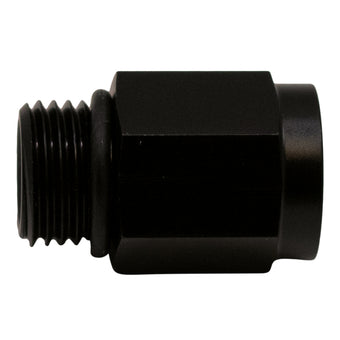 compare product DeatschWerks 6AN ORB Male to M12 X 1.5 Metric Female (Incl O-Ring) - Anodized Matte Black