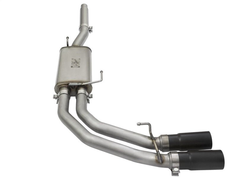 aFe Rebel Exhausts Cat - Back SS Ford F - 150 04 - 08 V8 4.6/5.4L w/ Black Tips - My Store