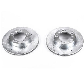 compare product Power Stop 97-04 Porsche Boxster Front Evolution Drilled & Slotted Rotors - Pair