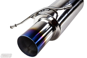 compare product Turbo XS 02-07 WRX-STi Rear Muffler Assembly w/ Titanium Tip
