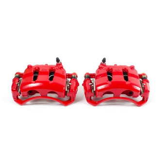 compare product Power Stop 93-94 Nissan D21 Front Red Calipers w/Brackets - Pair