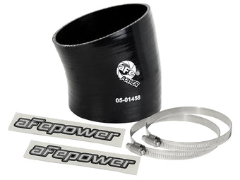 compare product aFe Magnum FORCE Intake Coupling Kit (3-1/2IN ID to 3-1/4 IN ID x 15 Deg.) Elbow Coupler - Black