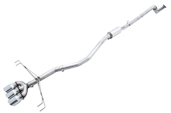 compare product AWE Tuning 2017+ Honda Civic Type R Track Edition Exhaust w/Front Pipe & Triple Chrome Silver Tips