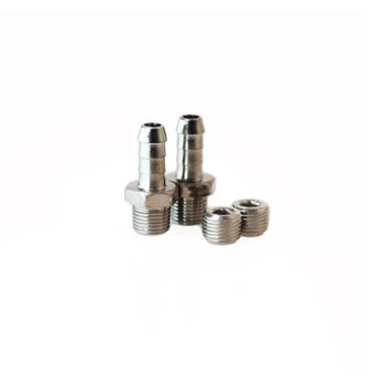 compare product Turbosmart WG50/60 1/8NPT - 6MM Hose Tail Fitting Kit w/ Plug