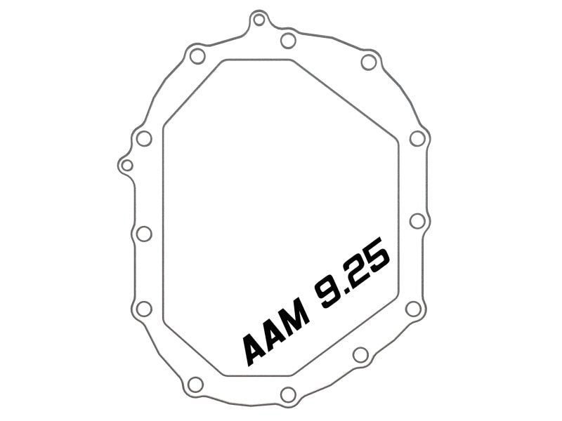 AFE Power 11 - 18 GM 2500 - 3500 AAM 9.25 Axle Front Differential Cover Black Machined Street Series - My Store