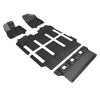 compare product 3D MAXpider 21-24 Toyota Sienna 7-Seat Kagu 1st, 2nd, & 3rd Row Floormats - Black