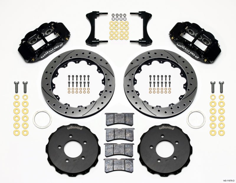 Wilwood Narrow Superlite 6R Front Hat Kit 12.88in Drilled 2006 - Up Civic / CRZ - My Store