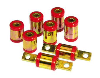 compare product Prothane 96-00 Honda Civic Rear Upper/Lower Control Arm Bushings - Red