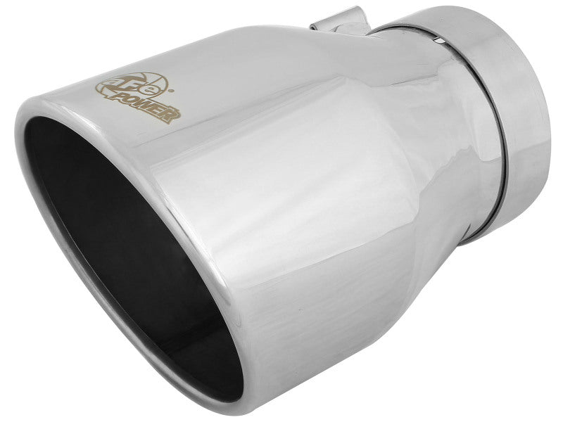 aFe MACH Force - Xp Universal Exhaust Tip 4 IN Inlet x 6 IN Outlet x 9 IN L - My Store