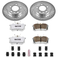 Power Stop 00 - 06 Audi TT Quattro Rear Z26 Street Warrior Brake Kit - My Store