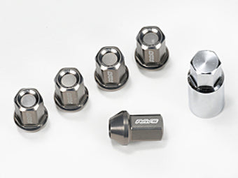 compare product Rays Dura-Nut L37 Straight Type 6H 12x1.50 Lug Nut Set 20 Lug 4 Lock Set - Black