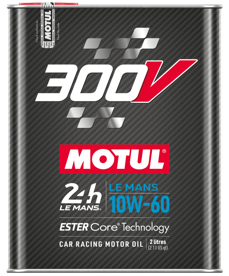 Motul 2L Synthetic - ester Racing Oil 300V Le Mans 10W60 10x2L - My Store