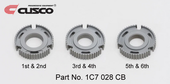 compare product Cusco 23+ Toyota GR Corolla/22+ Toyota GR Yaris Reinforced Transmission Clutch Sync. Hub Set