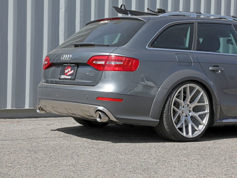 aFe MACH Force - Xp 13 - 16 Audi Allroad L4 SS Axle - Back Exhaust w/ Polished Tips - My Store
