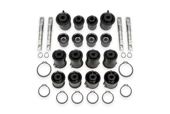 compare product BMR 97-04 Chevrolet Corvette C5 / 05-13 Corvette C6 Front & Rear Control Arms Bearing Kit - Black