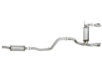 aFe Rebel Series 2.5in 409 SS Cat - Back Exhaust w/ Polished Tips 2018+ Jeep Wrangler (JL) V6 3.6L - My Store