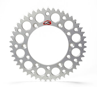 compare product Renthal 08-14 Kawasaki KFX 450R Rear Grooved Sprocket - Silver 520-36P Teeth