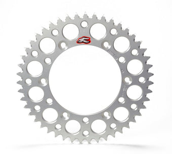 compare product Renthal 86-02 Honda CR 80 Rear Grooved Sprocket - Silver 420-49P Teeth