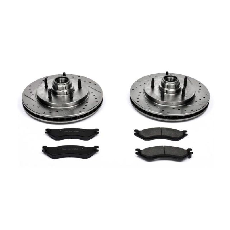 Power Stop 97 - 00 Ford Expedition Front Z23 Evolution Sport Brake Kit - My Store