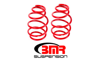 compare product BMR 10-15 5th Gen Camaro V8 Front Lowering Springs - Red