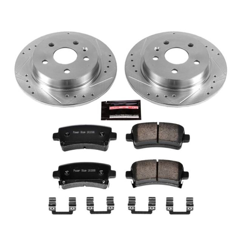 Power Stop 12 - 16 Buick LaCrosse Rear Z23 Evolution Sport Brake Kit - My Store