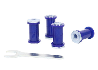 compare product SuperPro 1984 BMW 318i Base Rear Trailing Arm Camber & Toe Adjustable Bushing Kit