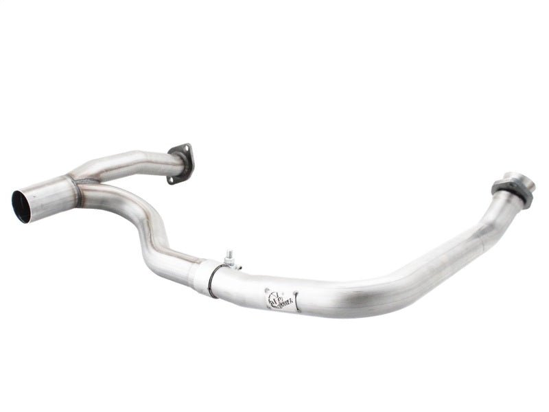 aFe Power Twisted Steel Y - Pipe Aluminized 2in 12 - 14 Jeep Wrangler (JK) V6 3.6L (4dr) - My Store