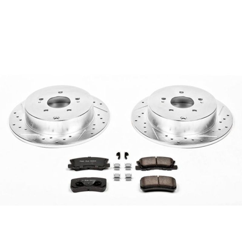 Power Stop 04 - 11 Mitsubishi Endeavor Rear Z23 Evolution Sport Brake Kit - My Store