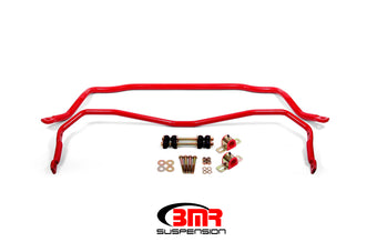 compare product BMR 64-72 A-Body Front & Rear Sway Bar Kit w/ Bushings - Red