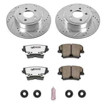 compare product Power Stop 05-19 Chrysler 300 Rear Z26 Street Warrior Brake Kit