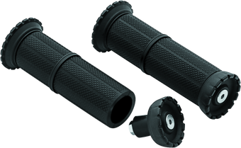compare product Kuryakyn Riot Universal Grips 7/8in Satin Black