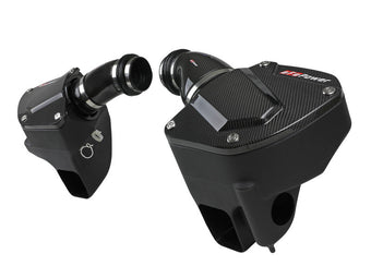 compare product aFe Black Series Stage-2 Carbon Fiber Cold Air Intake System w/ Pro DRY S Media - 18-19 BMW M5 (F90)