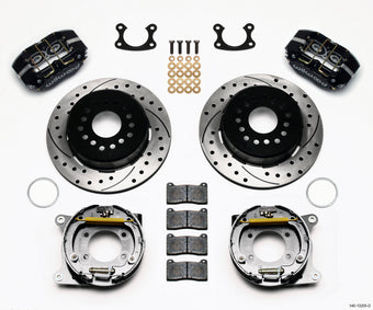 compare product Wilwood Dynapro Dust-Boot P/S Park Brake Kit Drilled Small Ford 2.66in Offset