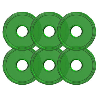 compare product KC HiLiTES Cyclone V2 LED - Replacement Lens - Green - 6-PK