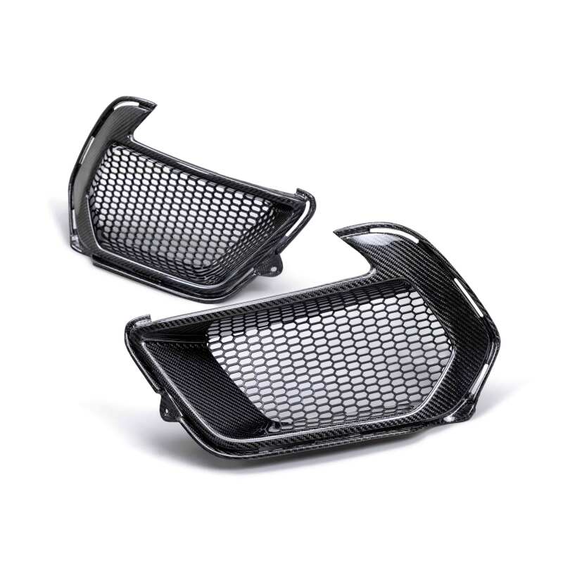 Anderson Composites 21 - 22 Ford Mustang Mach 1 Carbon Fiber Air Duct Bezels - My Store
