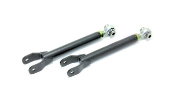 compare product BMR 10-15 5th Gen Camaro Trailing Arms Rear w/ Single Adj. Rod Ends - Black Hammertone