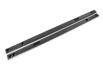 compare product BMR 15-20 S550 Mustang Chassis Jacking Rails (Shorter Tube) - Black Hammertone