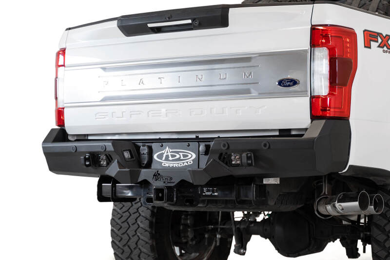 Addictive Desert Designs 17 - 20 Ford Super Duty Bomber HD Rear Bumper w/ Mounts For Cube Lights - My Store