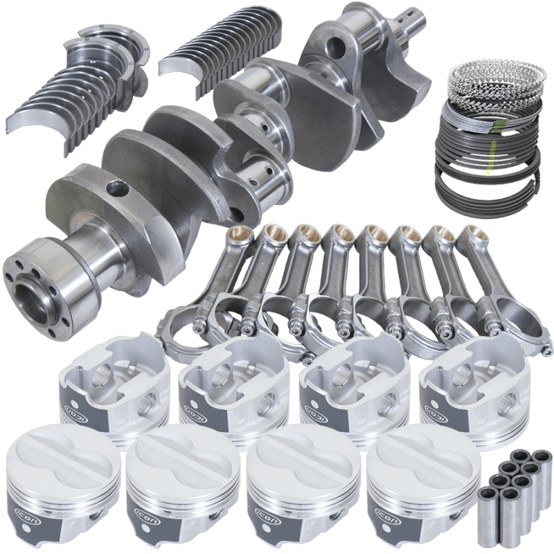 Eagle Chevy LT1350 1Pc 3.750in Crank 5.700in I - Beam Rods - 10cc 4.030in Pistons Rotating Assembly - My Store