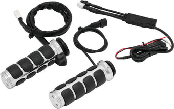 compare product Kuryakyn Heated ISO Grips Throttle-By-Wire Chrome