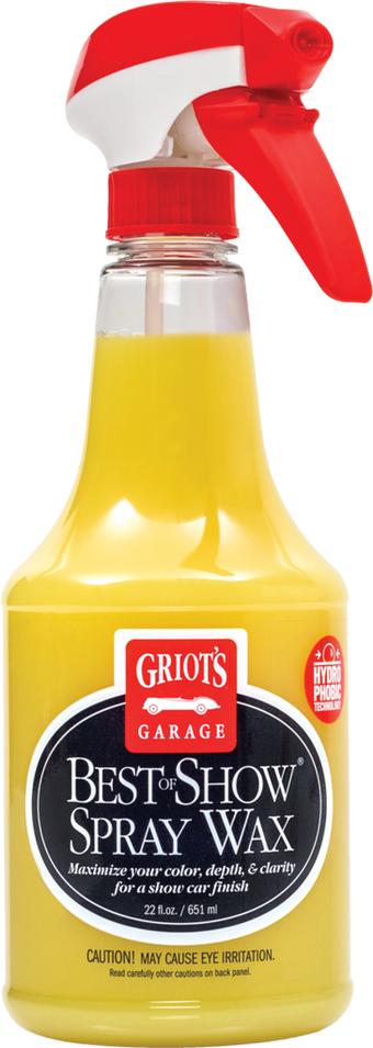 compare product Griots Garage Best of Show Spray Wax - 22oz