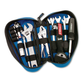 compare product CruzTOOLS RoadTech Teardrop Tool Kit for Harley-Davidson Motorcycles