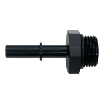 compare product DeatschWerks 8AN ORB Male to 5/16in Male EFI Quick Connect Adapter - Anodized Matte Black