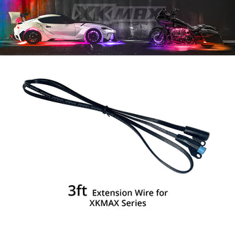 compare product XK Glow XKmax Extension Wire 3ft