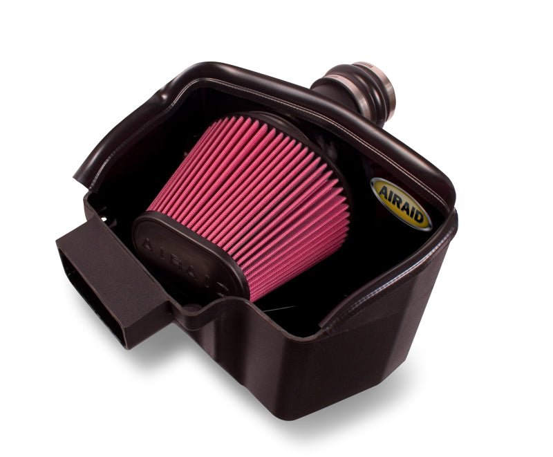 Airaid 10 - 13 Ford Taurus SHO/Flex 3.5L Turbo MXP Intake System w/ Tube (Oiled / Red Media) - My Store