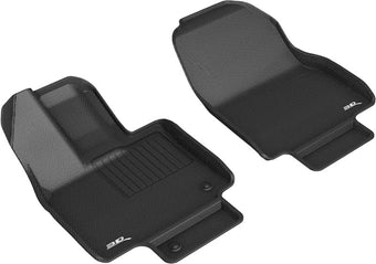 compare product 3D MAXpider 20-23 Toyota Highlander Kagu Black Floor Mat - Row 1